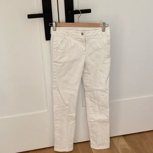 Brooks Brothers White Chino Pants